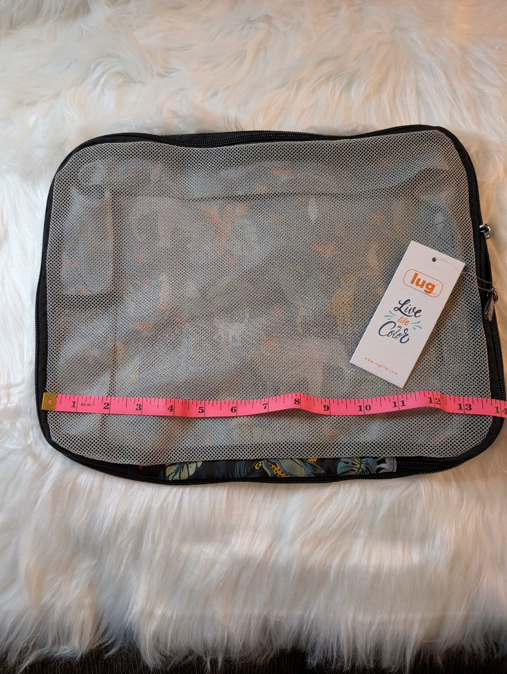 lug Jungle & Floral Travel Pouch Trio in Black, Navy, Multicolor - Picture 2 of 9